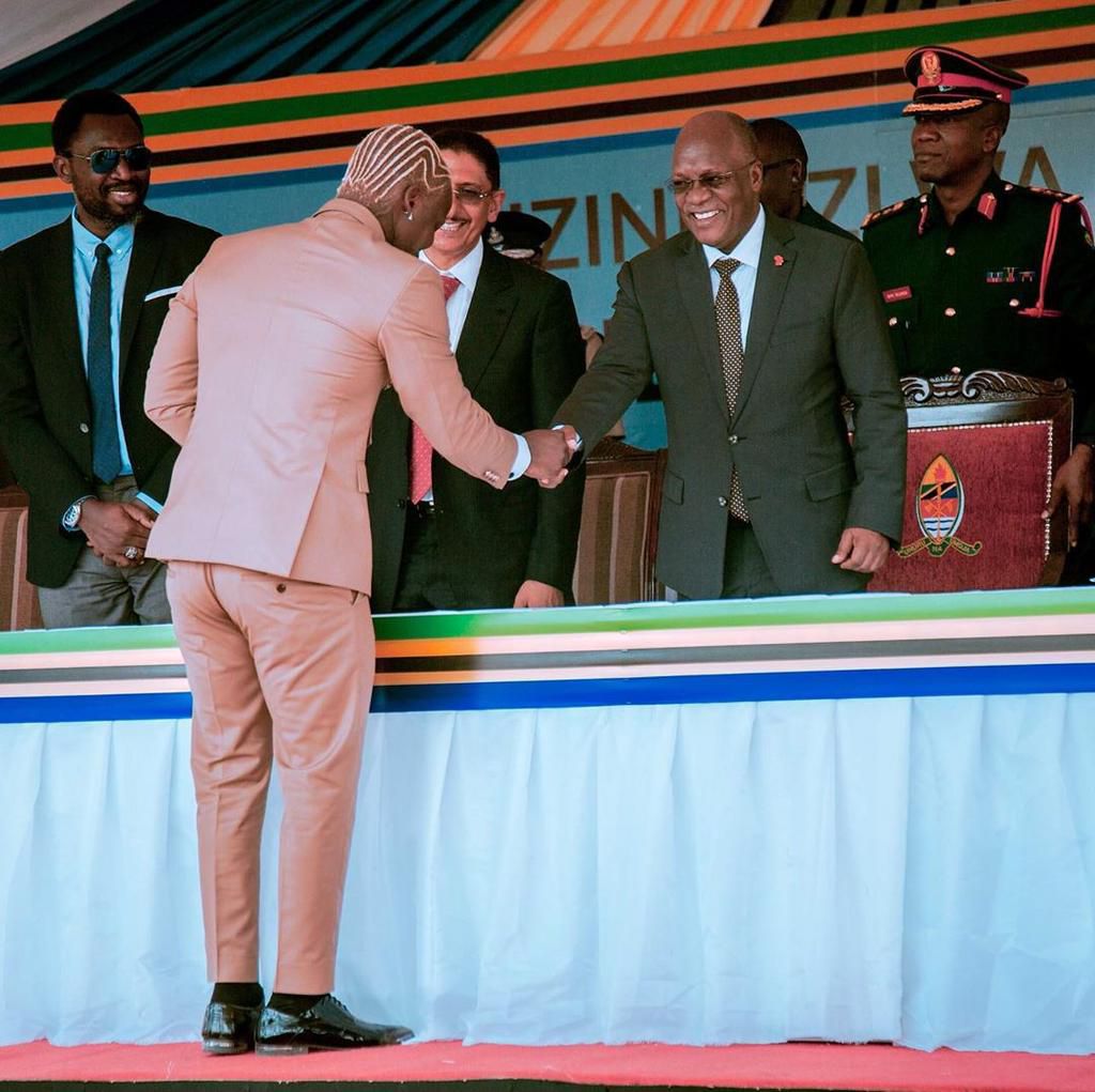 Harmonize gets special invite to perform for Magufuli amid WCB stand-off (Photos)
