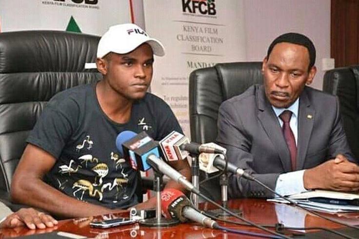 Takataka hitmaker Alvindo meets Ezekiel Mutua