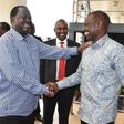 File image of DP Ruto with Raila Odinga