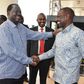 File image of DP Ruto with Raila Odinga