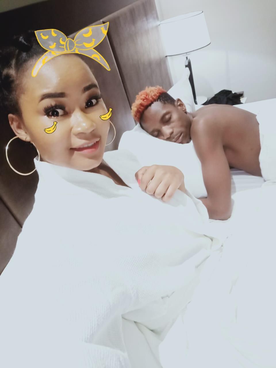 Eric with the woman said to be Hamisa (Courtesy)