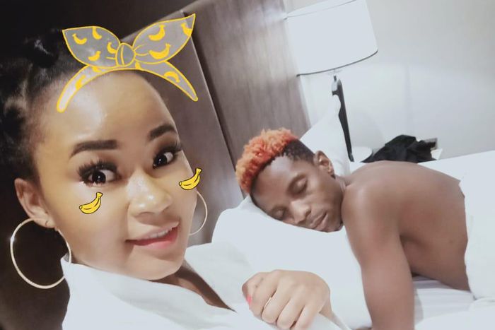 Eric with the woman said to be Hamisa (Courtesy)