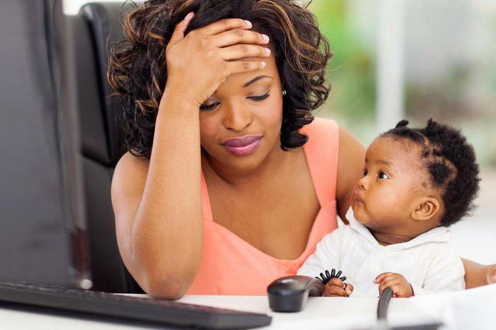 Distrubed mom (Ebony Magazine)