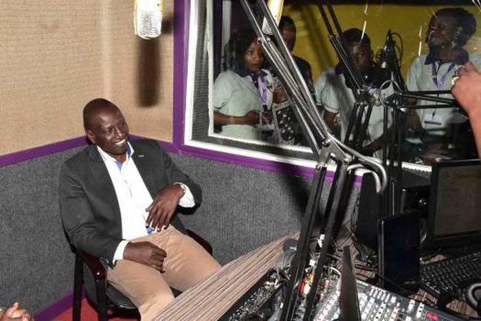 DP Ruto during the launch Great Gospel Visioners (GGV FM 97.1) in Meru on Sunday, 06 Oct 2019