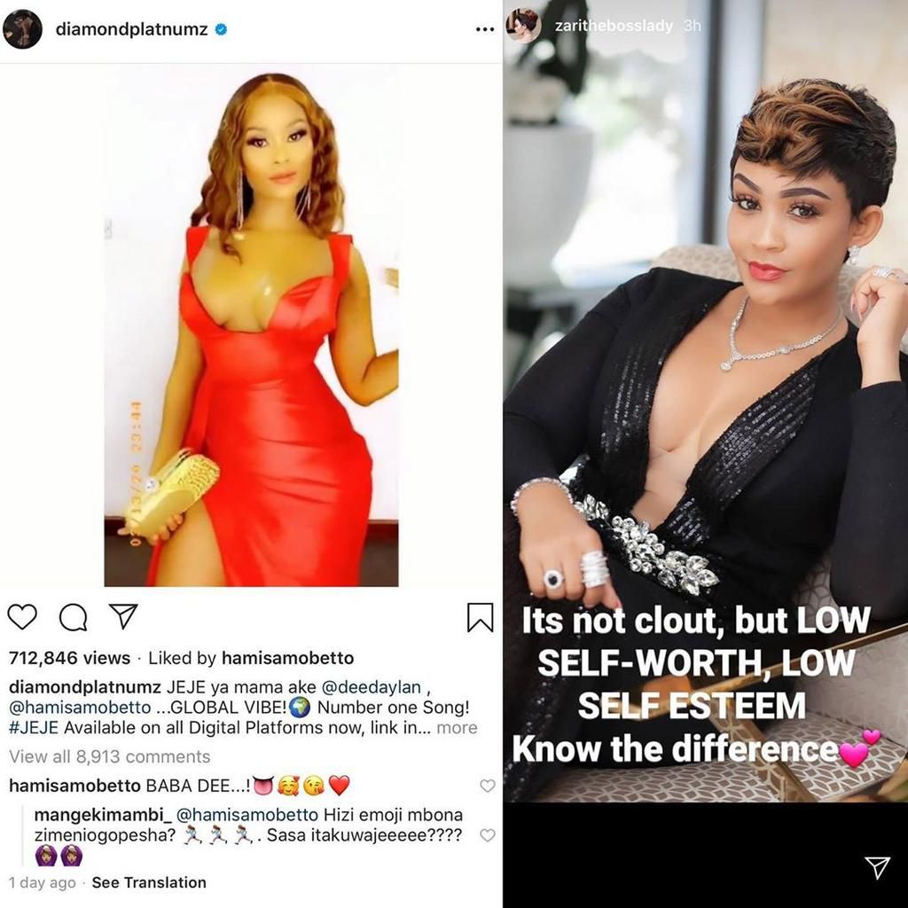 Zari Hassan and Diamond's post