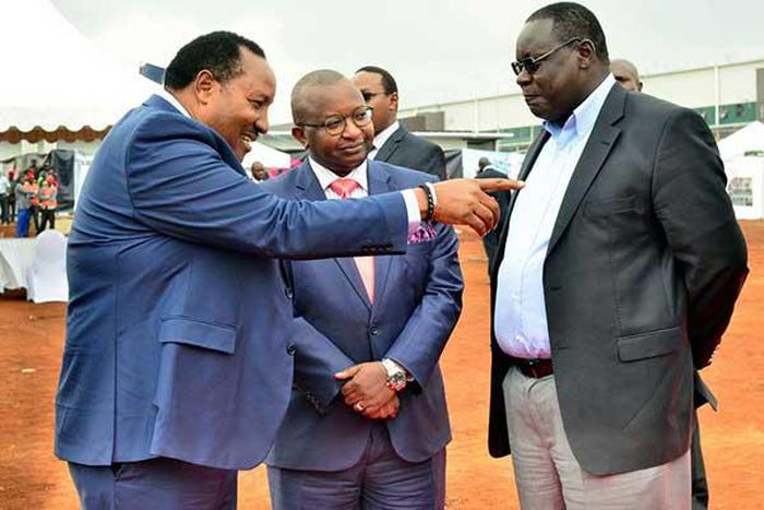How Kiambu Governor Ferdinand Waititu was kicked out of presidential dais during Mashujaa Day celebrations in Mombasa