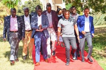 DP William Ruto and elected leaders from Nairobi County