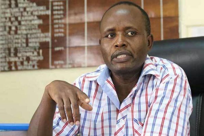 Rift Valley Regional Commissioner George Natembeya announces government shut down of 15 schools in Mau Forest from Monday when schools open