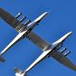 Stratolaunch, world's largest airplane by wingspan, takes its first flight