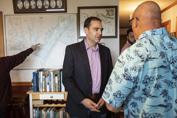 From Cockpit to Campaign, Two Marine Airmen Gun for the House