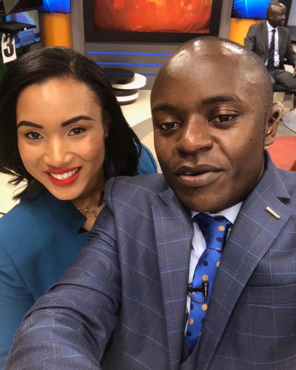 Former K24 news anchor's Zawadi Mudibo and Maya Kayahawa who have moved to BBC