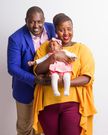 Terence Creative and his Wife Milly and Baby Milla