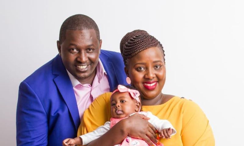 Terence Creative and his Wife Milly and Baby Milla