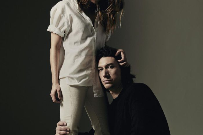 Adam Driver and Keri Russell Share a Stage and Then, Maybe, Lightsabers