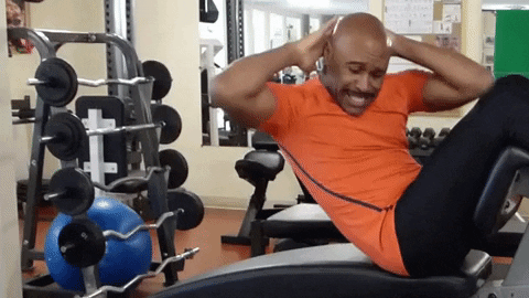 Gym gif(giphy)