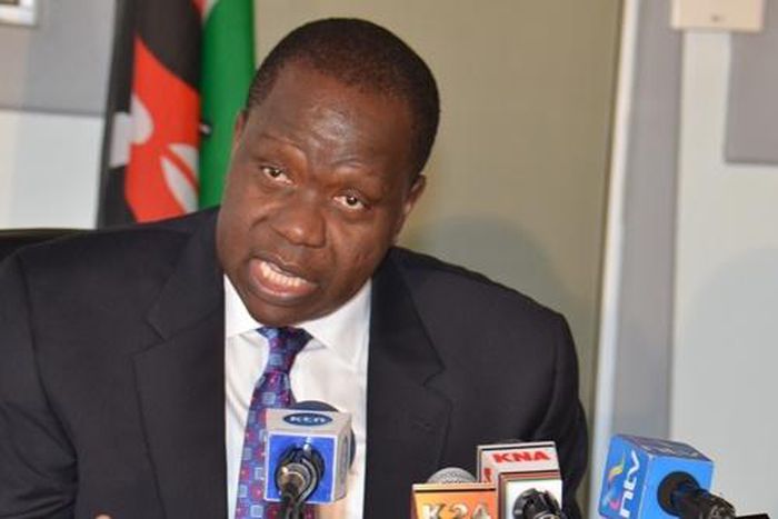 File image of CS Fred Matiang'i The Department of Immigration has issued new guidelines on e-passport applications