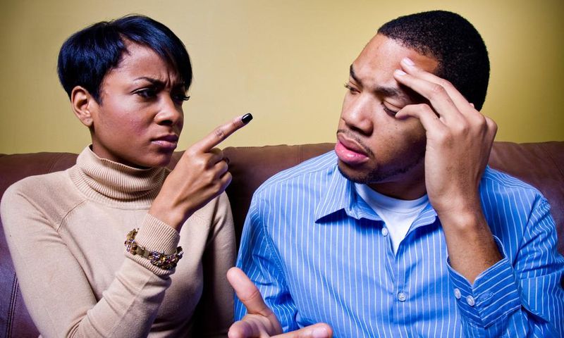 Angry couple(Ebony Magazine)