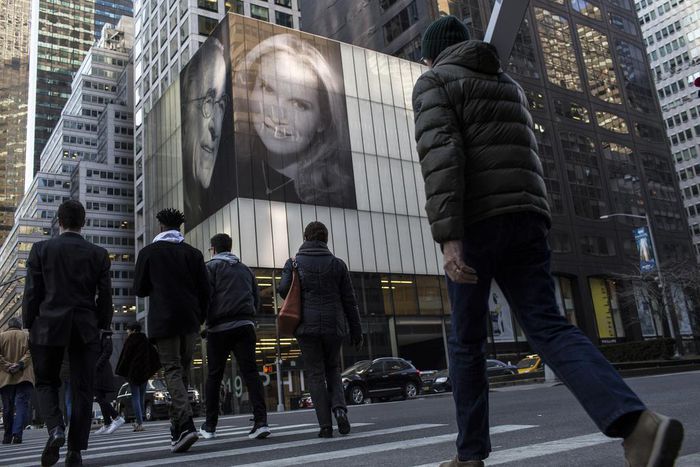 Real Estate Mogul Taunts Ex-Wife With 42-Foot-Tall Photo of New One