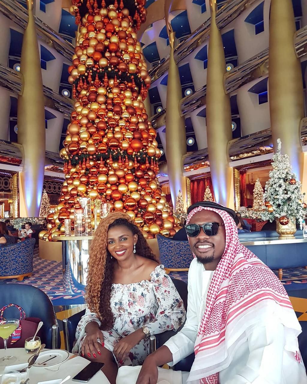 Anerlisa and Ben Pol in Dubai (Instagram)
