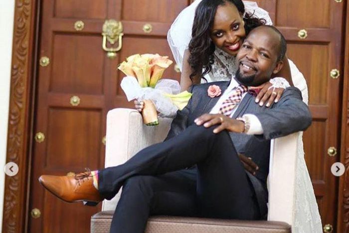 Alex Mwakideu and wife expecting baby number three