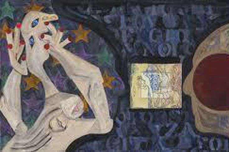 Jasper Johns stays divinely busy