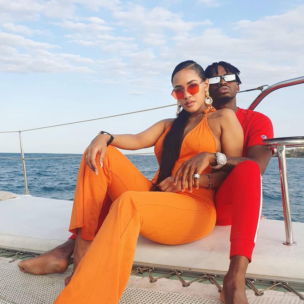 Diamond and Tanasha (Instagram)