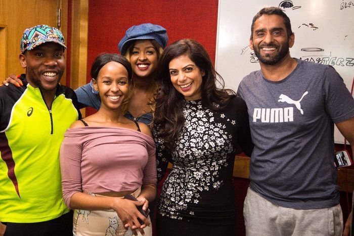 Amina Abdi Rabar and Fareed Khimani hosts 1st Radio Marathon in Africa