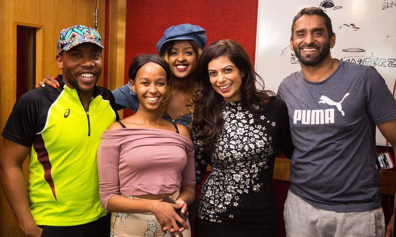 Amina Abdi Rabar and Fareed Khimani hosts 1st Radio Marathon in Africa
