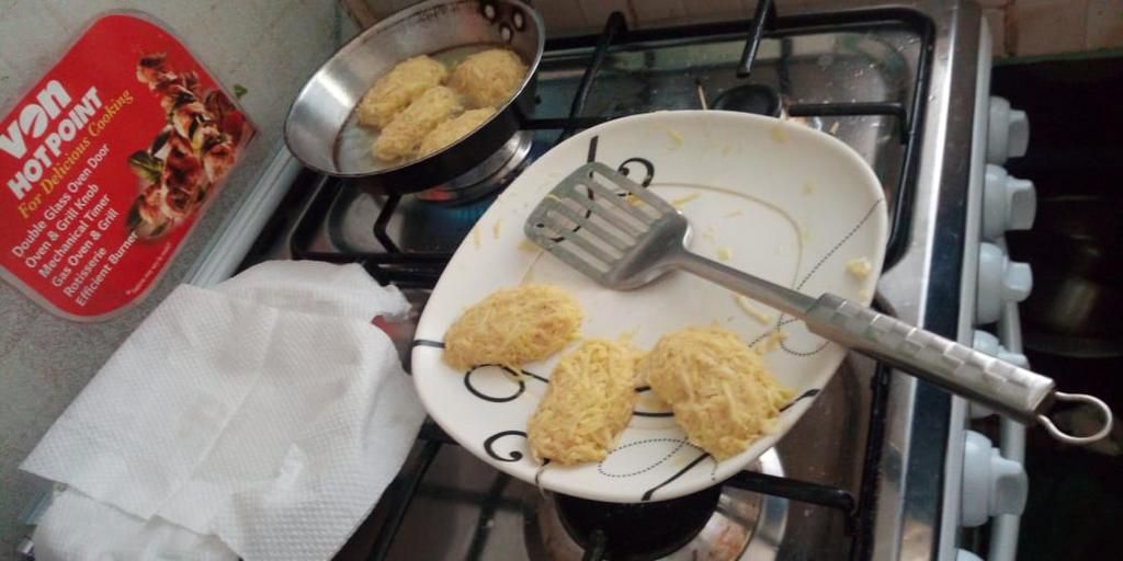 Cooking hash browns