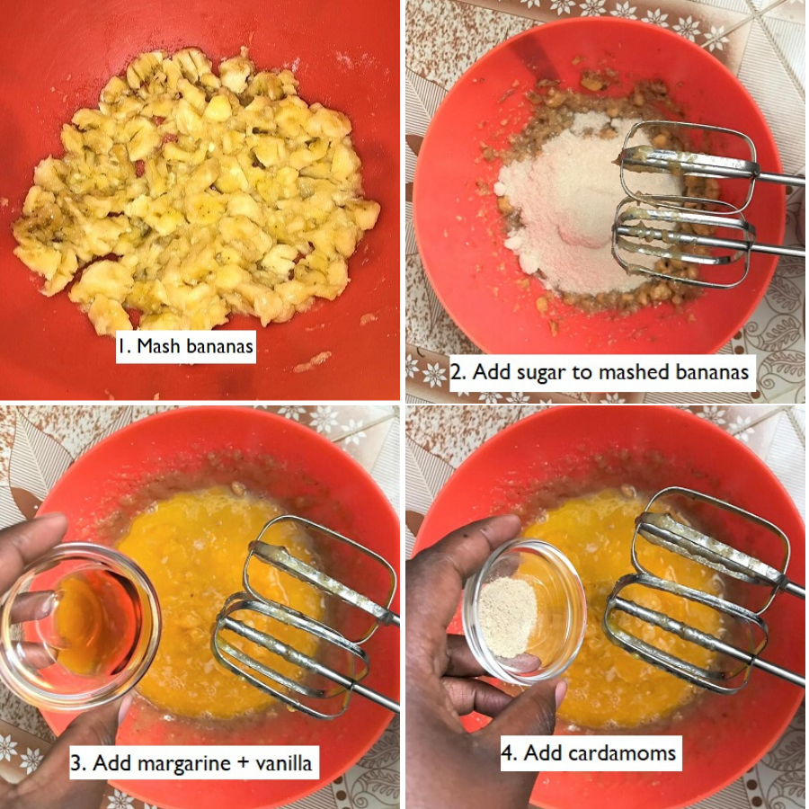 Recipe with a Pulselive twist: Mixing ingredients for the ultimate spiced Banana Bread