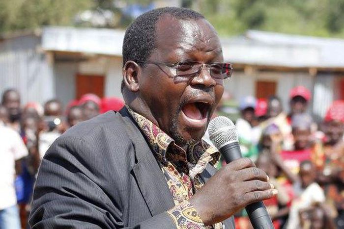 West Pokot Governor John Lonyangapuo