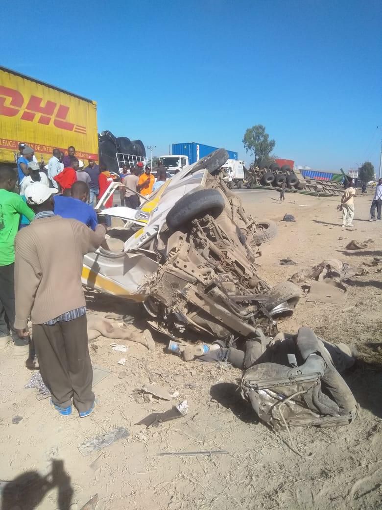 Gruesome accident along Nakuru Highway