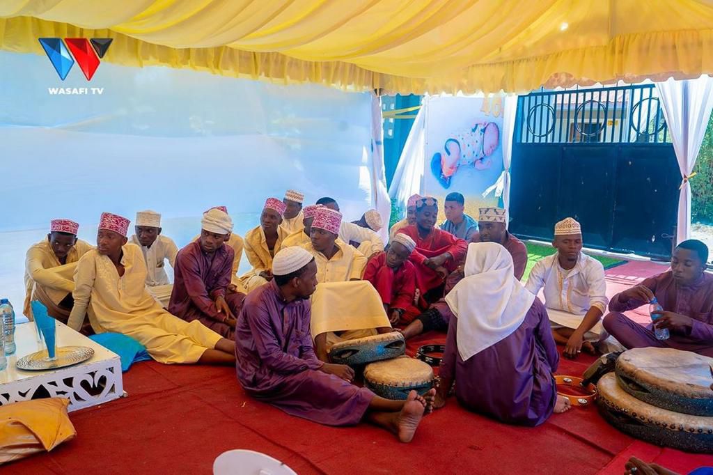 Mbosso celebrates son's 40 days after death of baby mama (Photos)