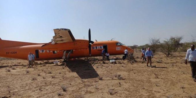 Fly 540 plane crash landed