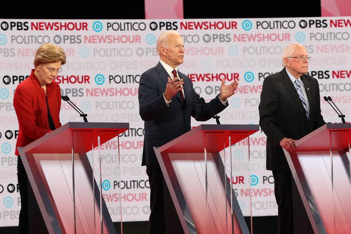 After Rebuking Trump, Democratic Candidates Attack One Another