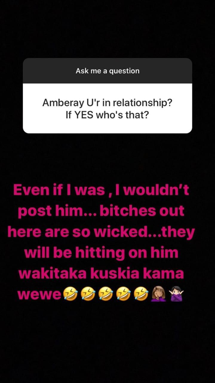 Amber Ray responds