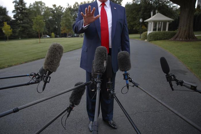 Trump Treats Rally in Cincinnati as Rebuttal to Democratic Debates