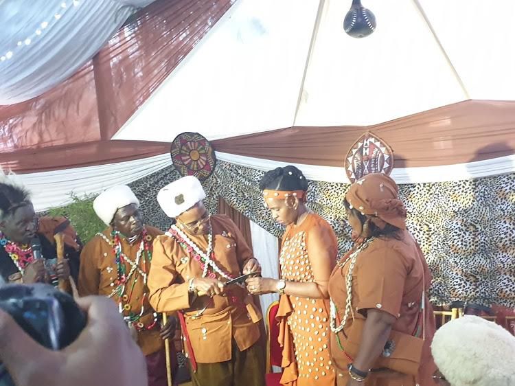 Governor weds in lavish ceremony, Uhuru's mother among those in attendance