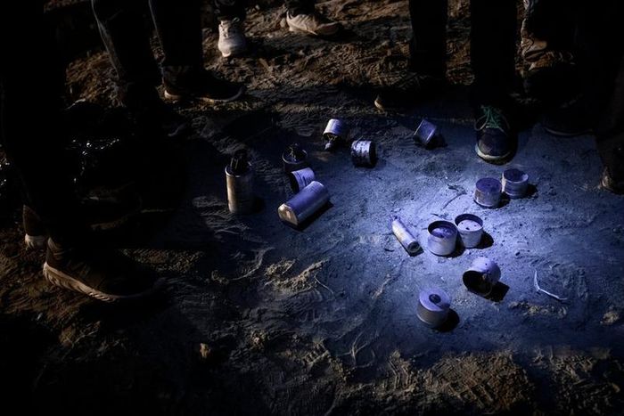 U.S. agents use tear gas to drive away migrants at Mexico border, officials say