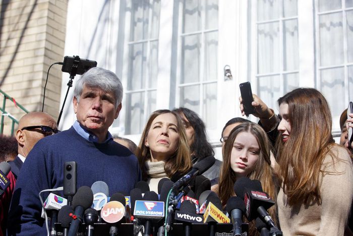 Rod Blagojevich Comes Home to Chicago, Defiant, 'Bloody,' Ready to Talk