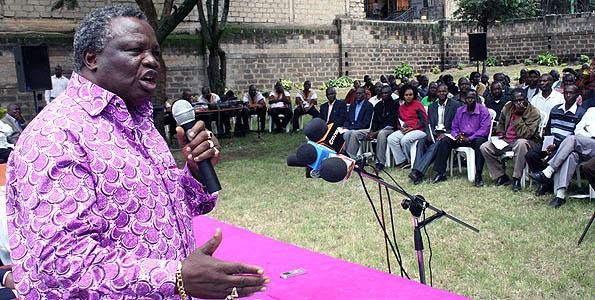 File image of COTU secretary general Francis Atwoli