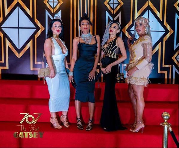Best dressed Celebrities at Tanasha and Mama Dangote’s Exquisite Birthday Party (Photos)
