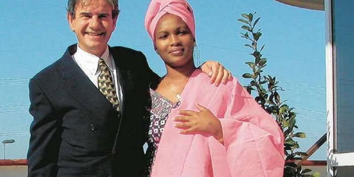File image of Tob Cohen with his wife Sarah Wairimu