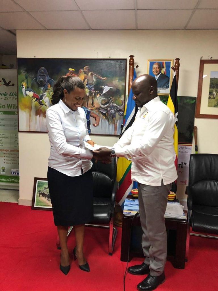 Minister of State for Tourism Godfrey Kiwanda Ssubi