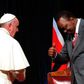 Pope Francis with President Uhuru Kenyatta