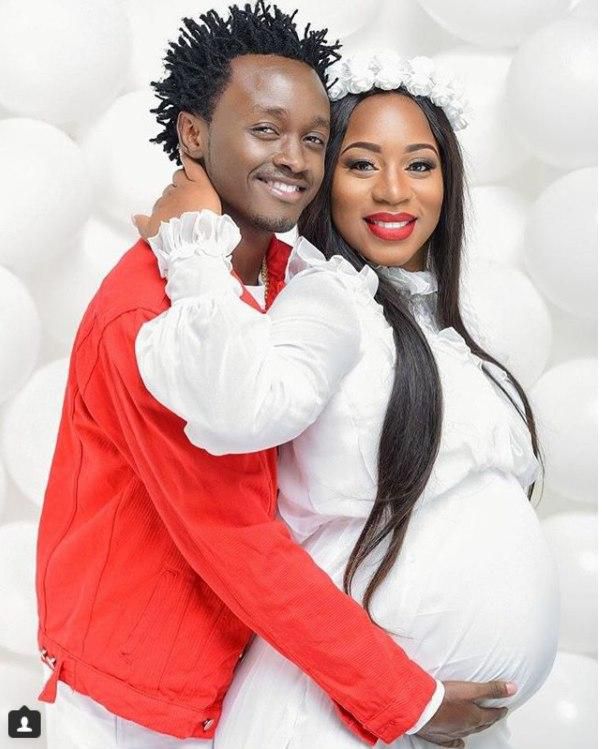 Bahati and Diana Marua. Bahati said that he always wanted to marry an older woman