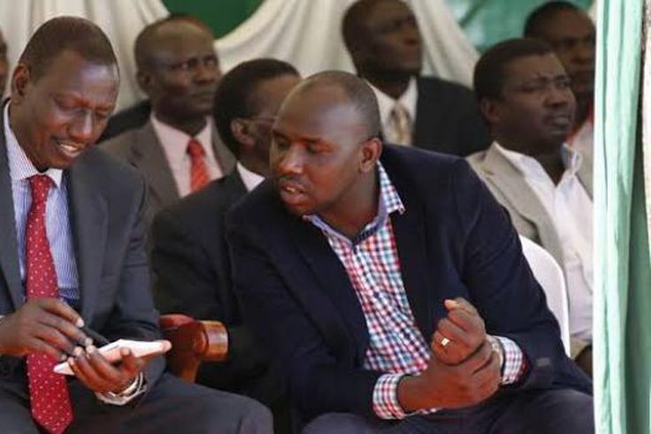 File image of DP Ruto with Murkomen