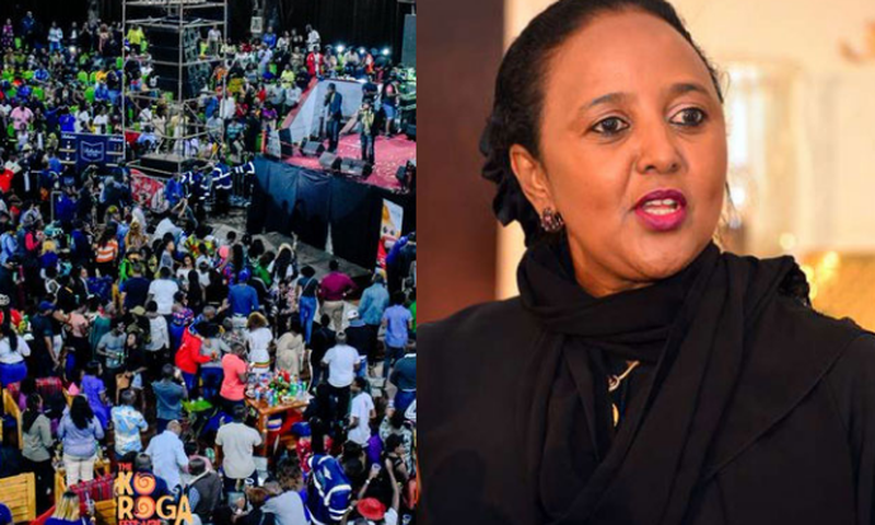 CS Amina Mohamed booed off stage at Karoga Festival