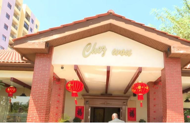 A screen grab image of Chez Wou restaurant
