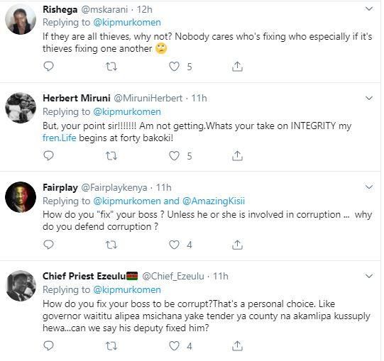 Murkomen lights up Twitter after DPP Haji’s orders to arrest Waititu,wife over corruption